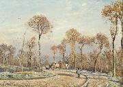 Camille Pissarro, The Road to Versailles